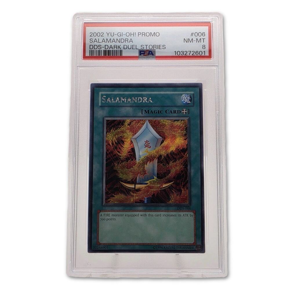 2002 Yu-Gi-Oh! DDS Salamandra Promo PSA 8 NM-MT Dark Duel Stories #006 Card